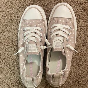 Chuck Taylor Allstar Shoreline Polka Dots Women’s Converse Size 6.5